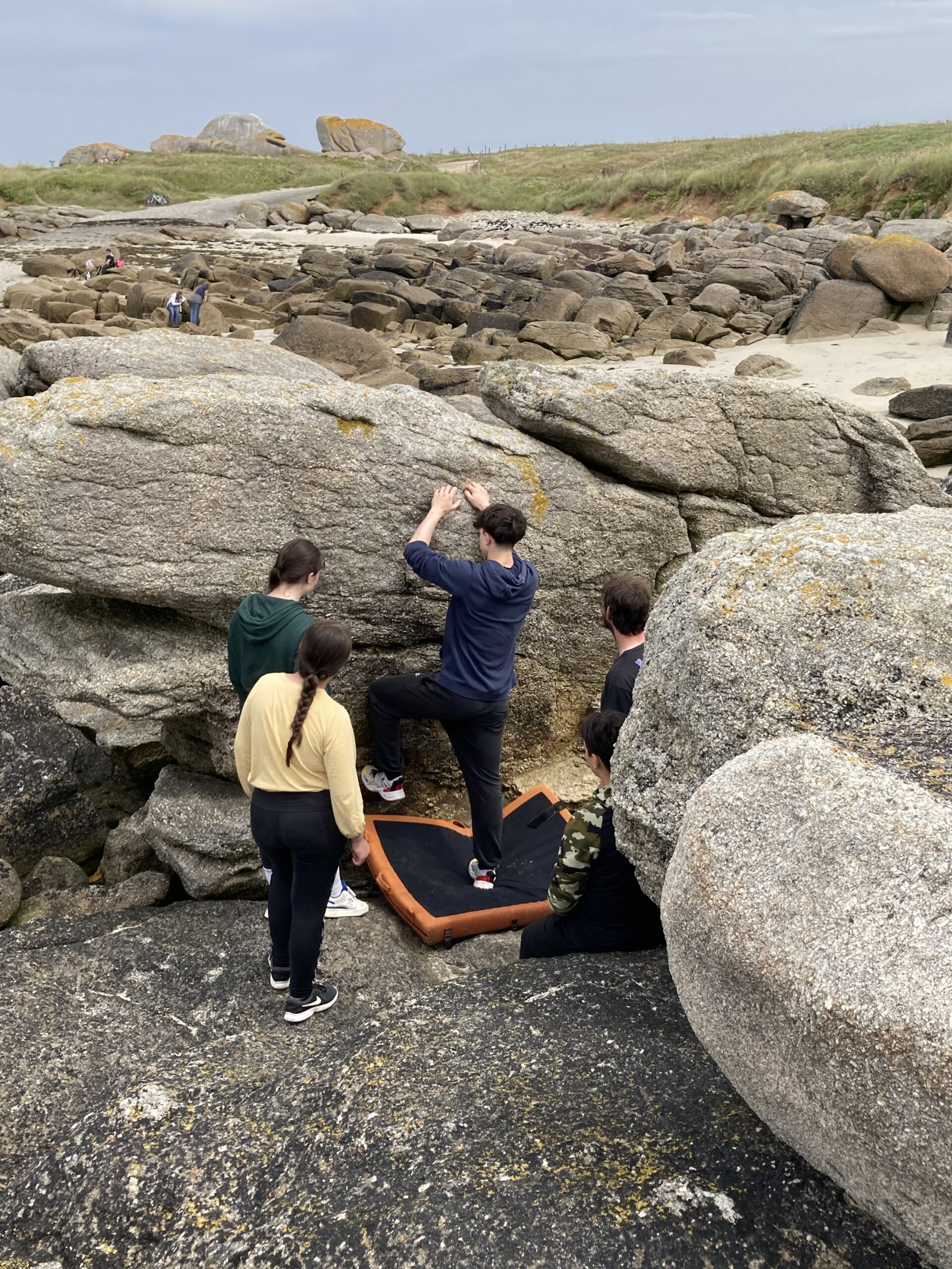 Séance découverte d&rsquo;escalade sur blocs