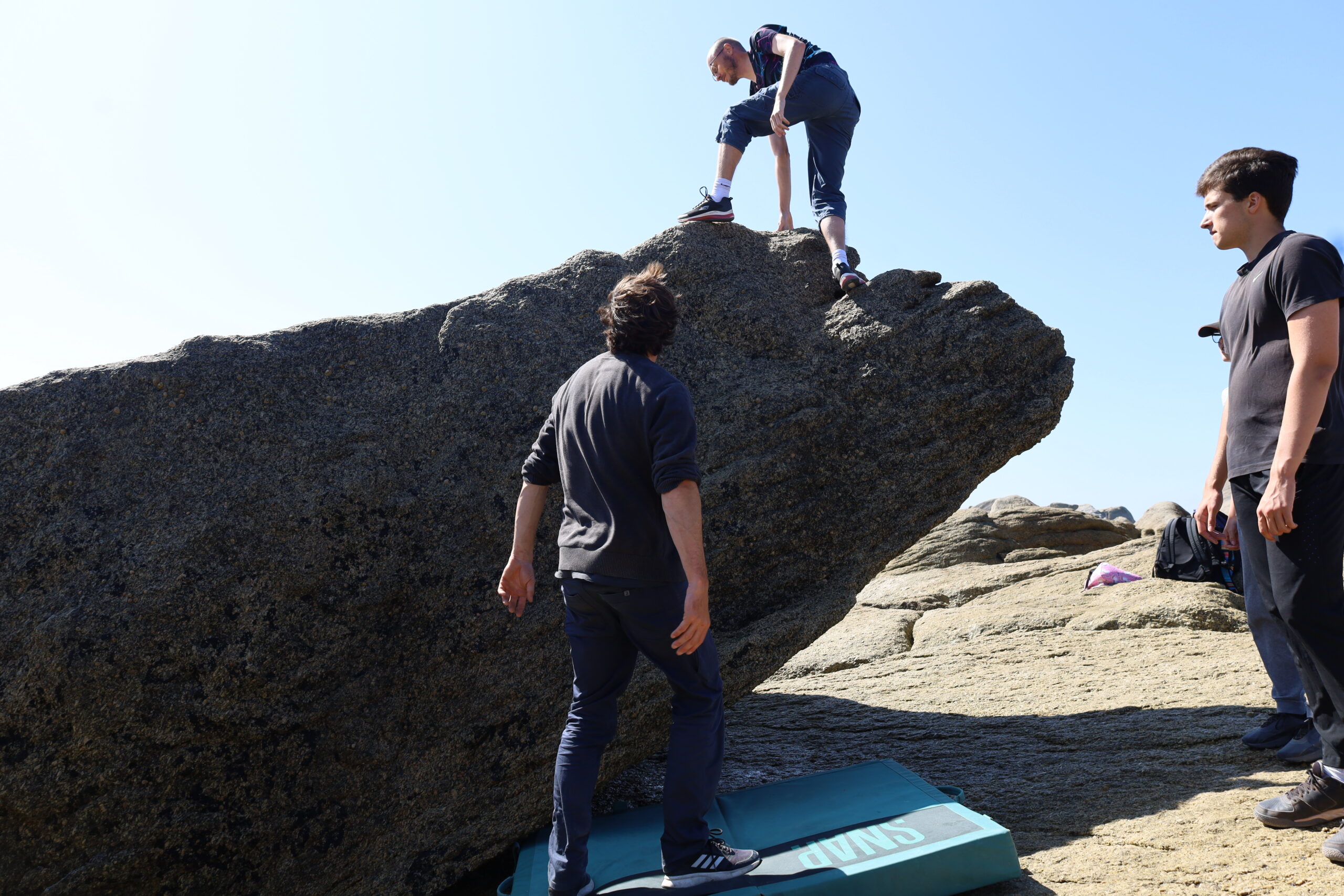 Séance découverte d&rsquo;escalade sur blocs