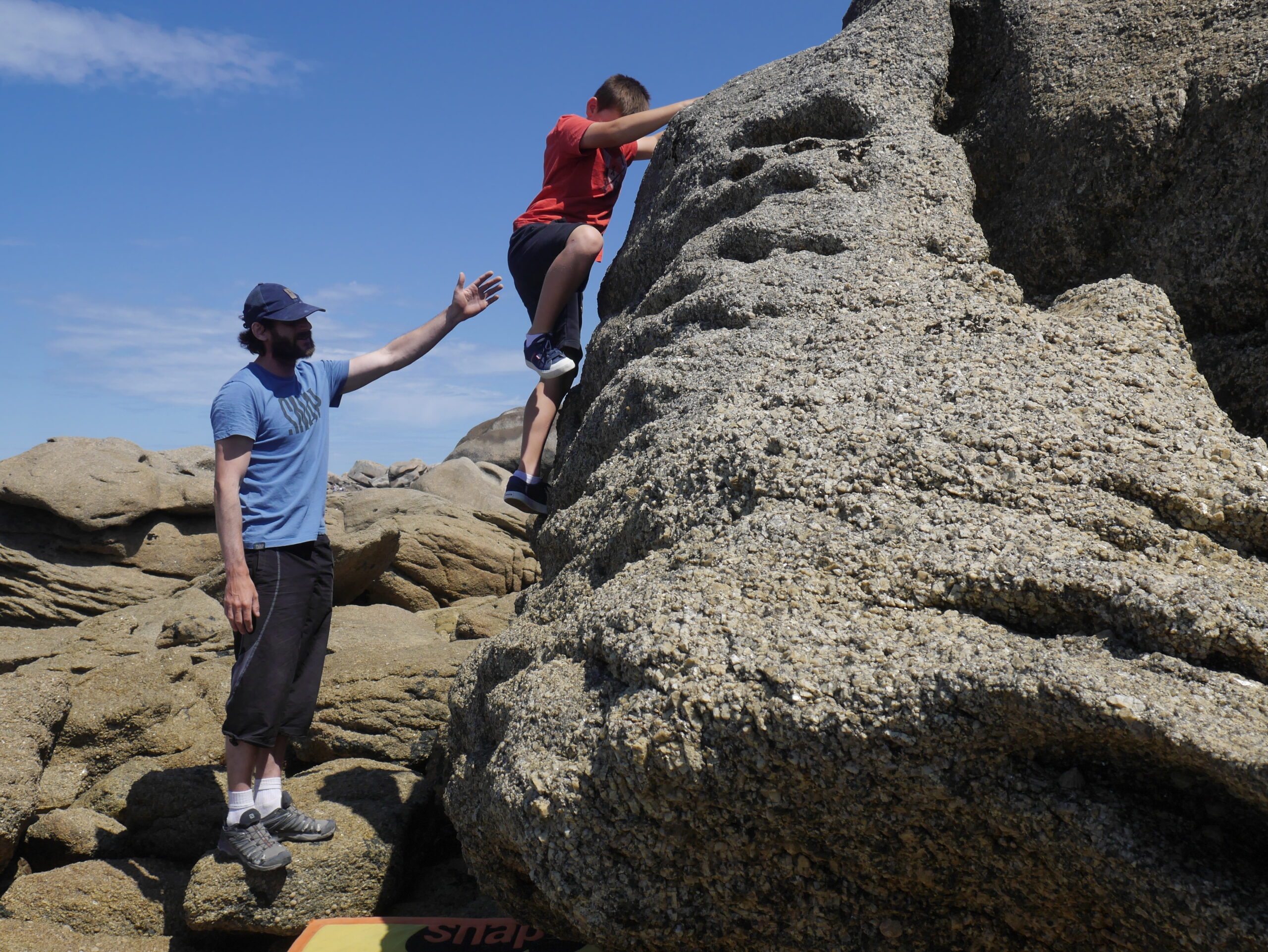 Séance découverte d&rsquo;escalade sur blocs