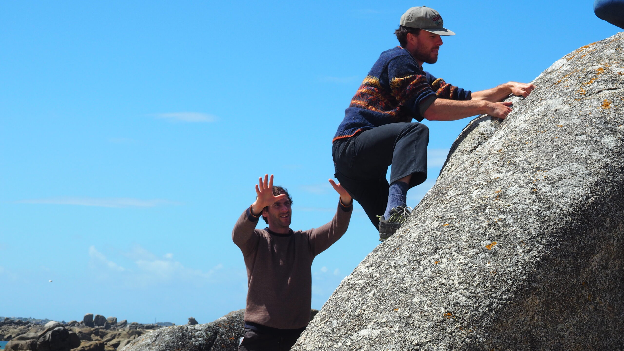 Séance découverte d&rsquo;escalade sur blocs